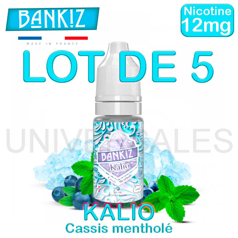 E Liquides KALIO lot de 5