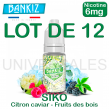 E Liquides SIKO lot de 12