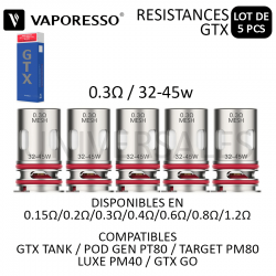 RESISTANCE GTX 0.3 PT80 GEN gtx tank