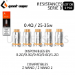 Résistances Série B - Z NANO - Boite de 5 Résistances Série B - Z NANO - Boite de 5