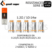 Résistances Série B - Z NANO - Boite de 5 Résistances Série B - Z NANO - Boite de 5