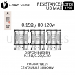 Résistances UB MAX - Boite de 3 Résistances UB MAX - Boite de 3