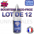 Booster nicotine frais lot de 12 Booster nicotine frais lot de 12