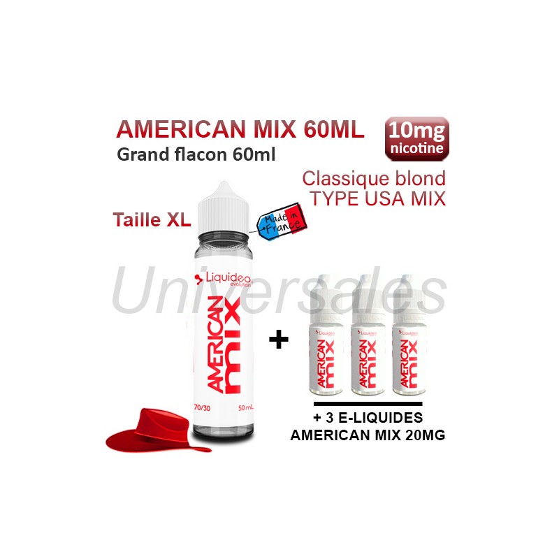 e-liquide AMERICAN MIX 50ml
