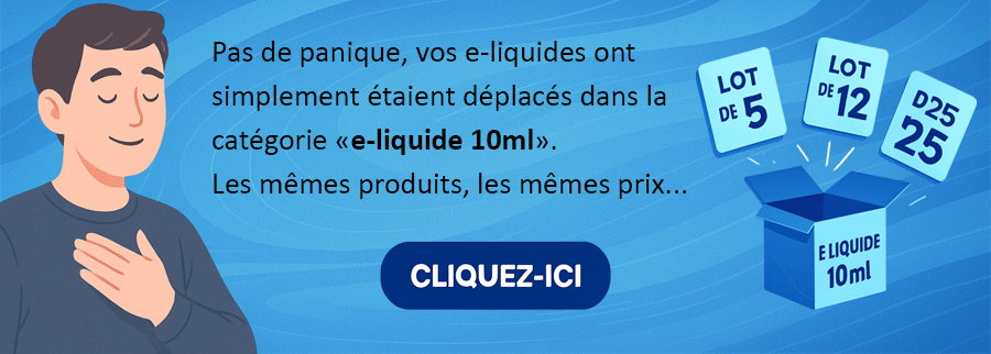 E-liquide 10ml